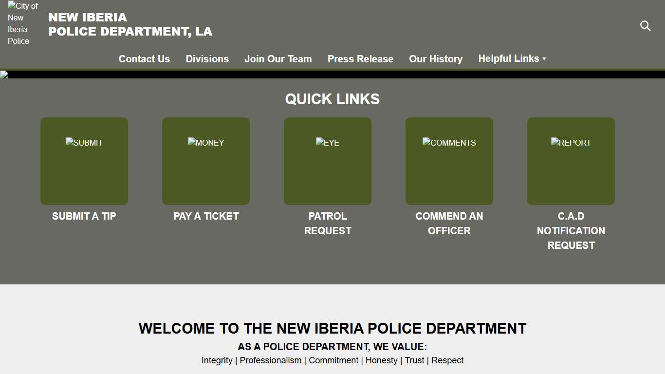 City of New Iberia Police Department, LA